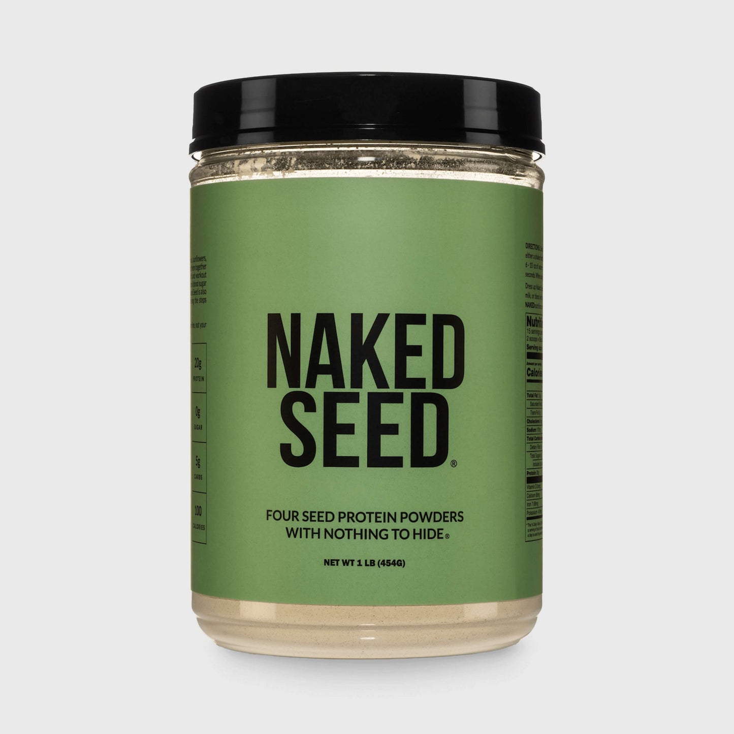 Seed Protein Powder with a Straightforward Protein Formula