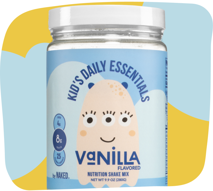 Kid's Nutrition Shake - Vanilla Formula with a Practical Kids’ Nutrition Format
