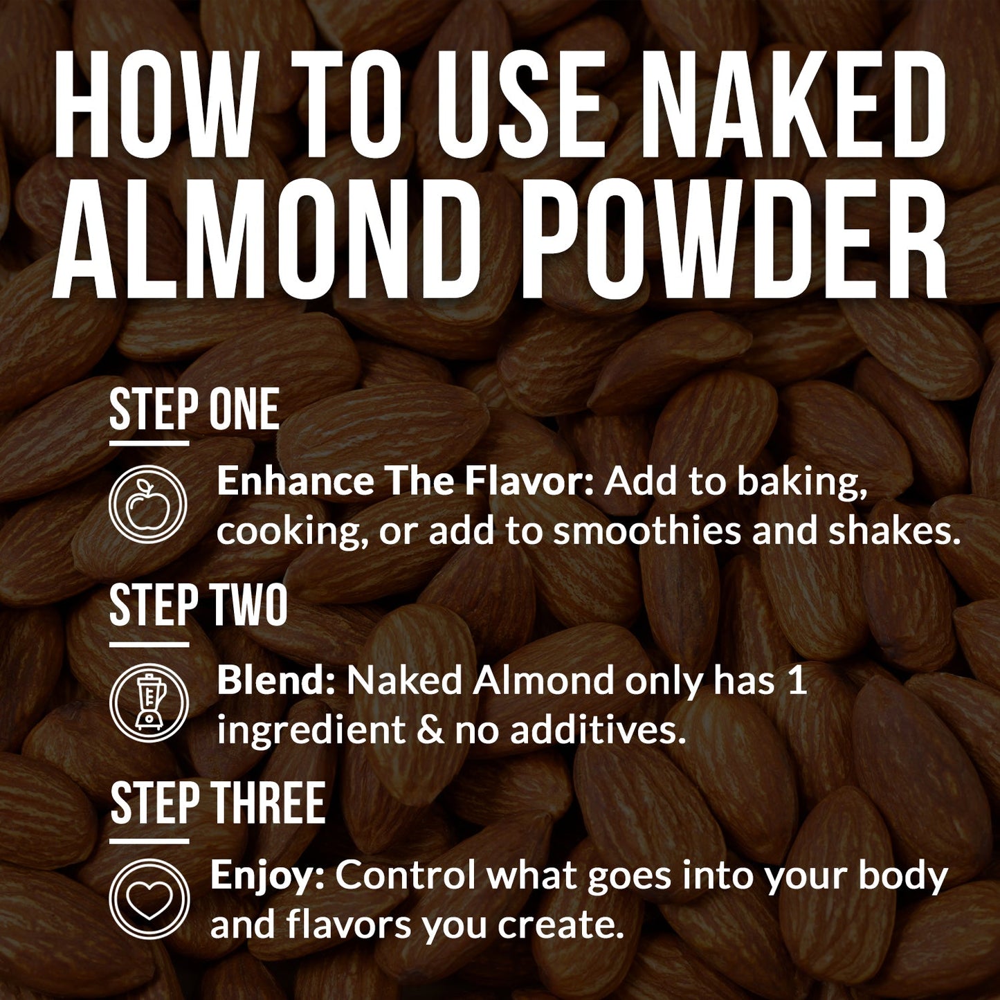 Powdered Almonds - Almond with a Straightforward Protein Formula