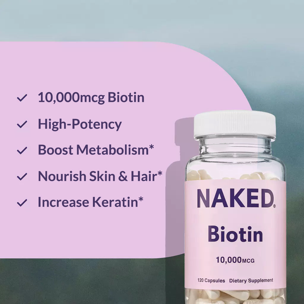 Daily Biotin Supplement - Biotin with a Practical Nutrition Supplement Format