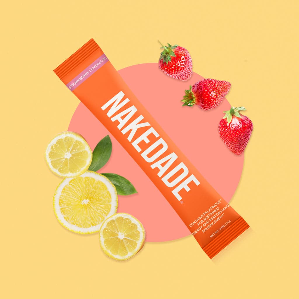 Electrolytes Powder Packets - Strawberry Lemonade - Strawberry Lemonade for Easy Mixing at Home or While Traveling