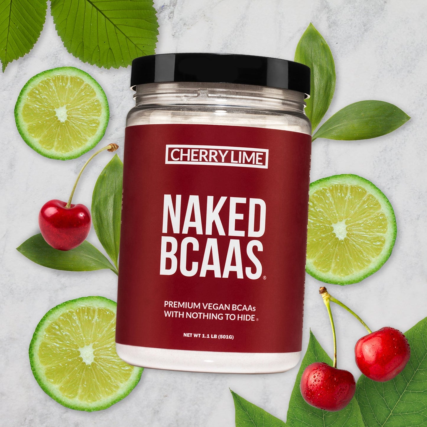 Cherry Lime Branched Chain Amino Acids - Cherry Lime BCAA for Flexible Active-Nutrition Use