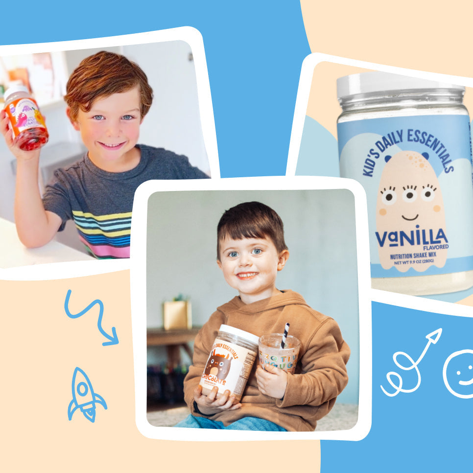 Kid's Nutrition Shake - Vanilla Formula with a Practical Kids’ Nutrition Format