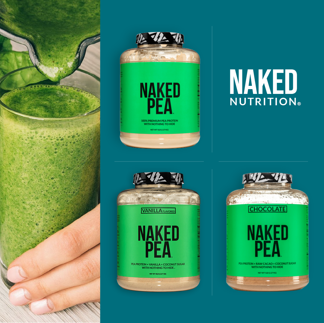 Vanilla Pea Protein Powder - Vanilla - Standard Size with a Straightforward Protein Formula
