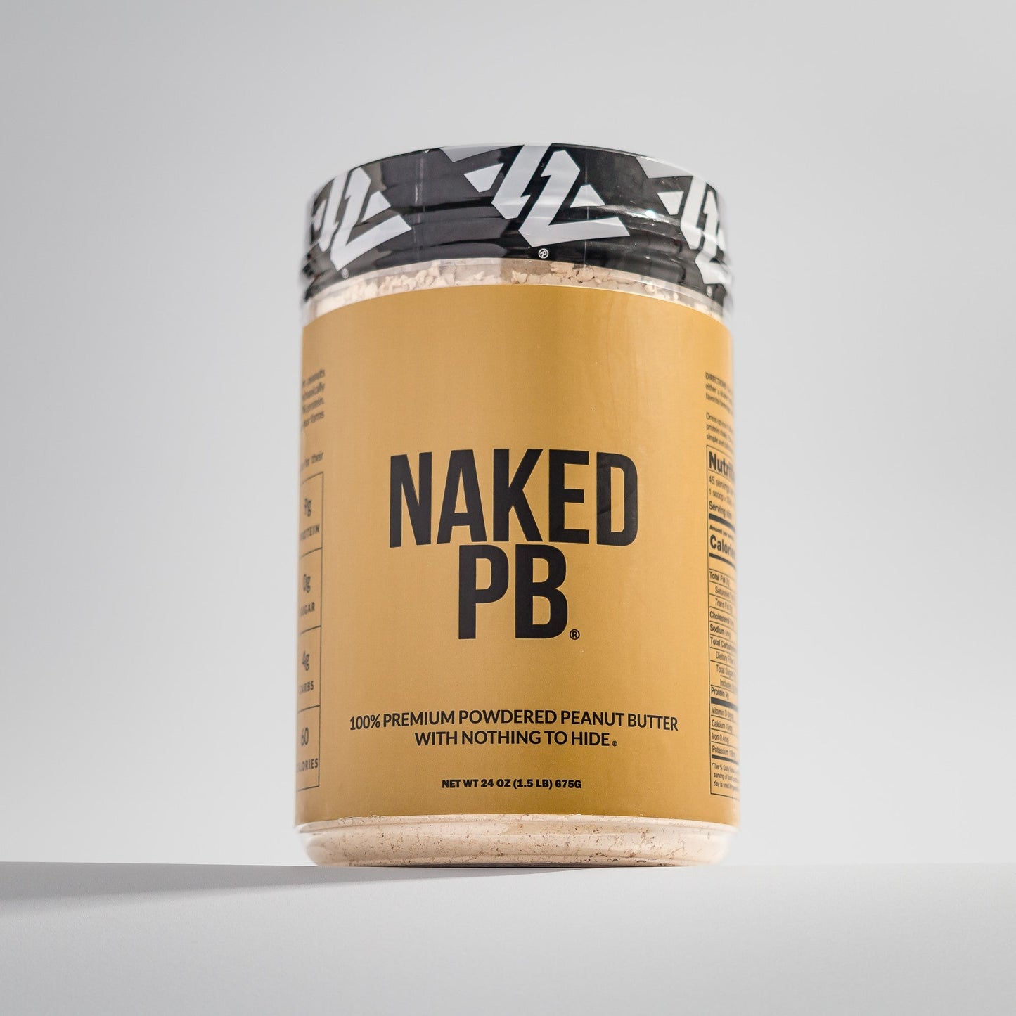 Powdered Peanut Butter - PB - 1.5 LB with a Straightforward Protein Formula
