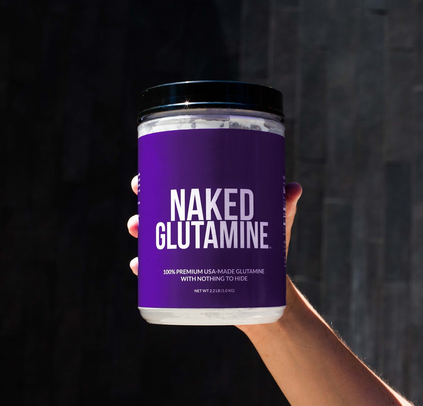 Glutamine Powder - 2.2LB for Flexible Active-Nutrition Use