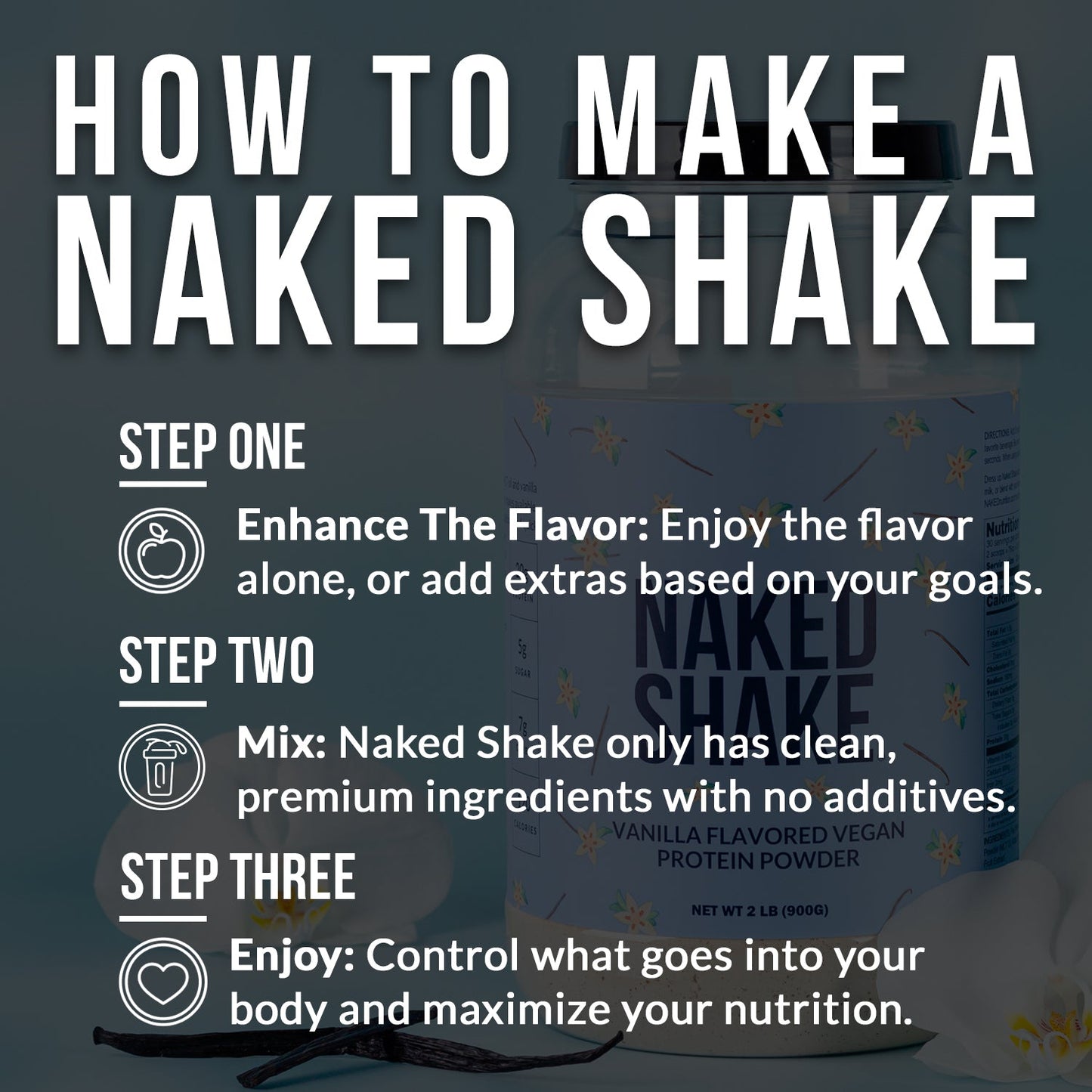 Vanilla Protein Shake - Vanilla for Easy Daily Protein Drinks