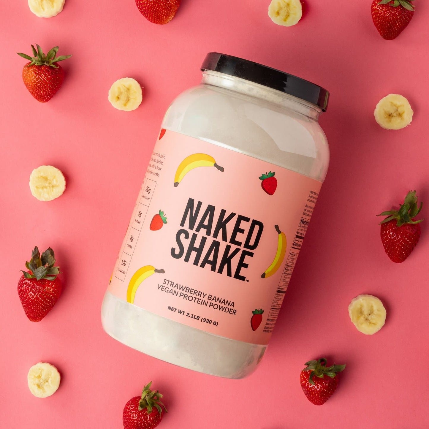 Strawberry Banana Protein Shake - Strawberry Banana for Easy Daily Protein Drinks